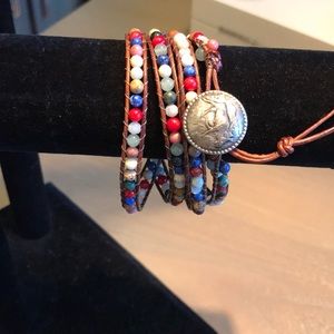 Leather Wrap Bracelet